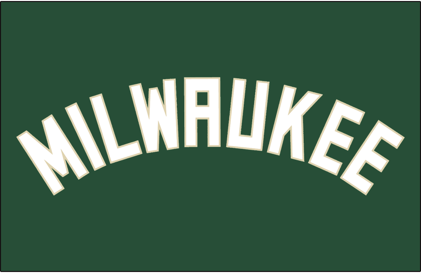 Milwaukee Bucks 2015-2016 Pres Jersey Logo iron on paper